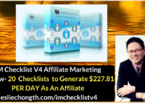 IM Checklist V4 - Affiliate Marketin Review Bonuses